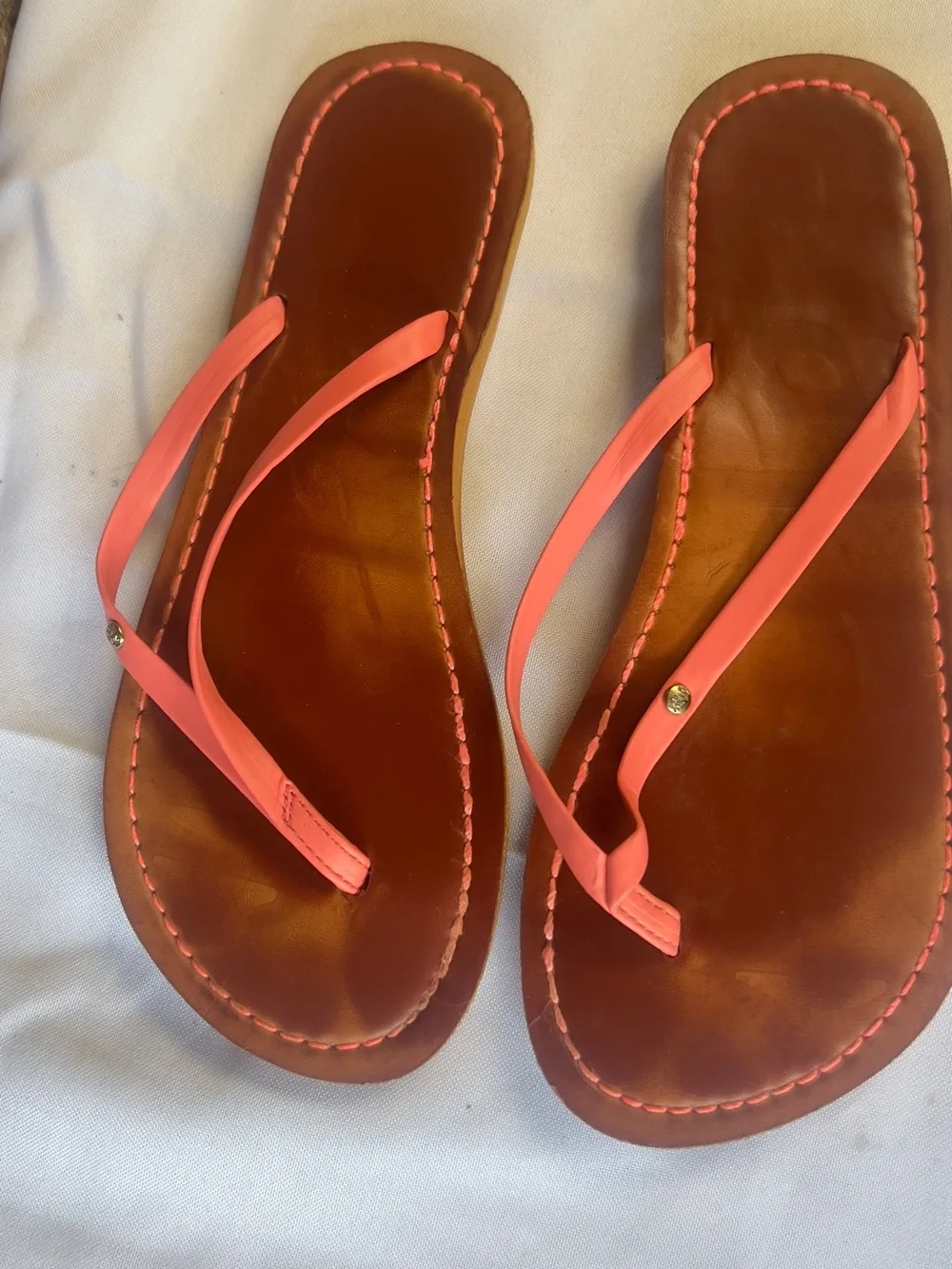 Coral Strap Women's Flip-Flop Sandals